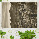 Teddy Bear Cholla Cactus Desert Pflanze Handtuch (Gefaltet)