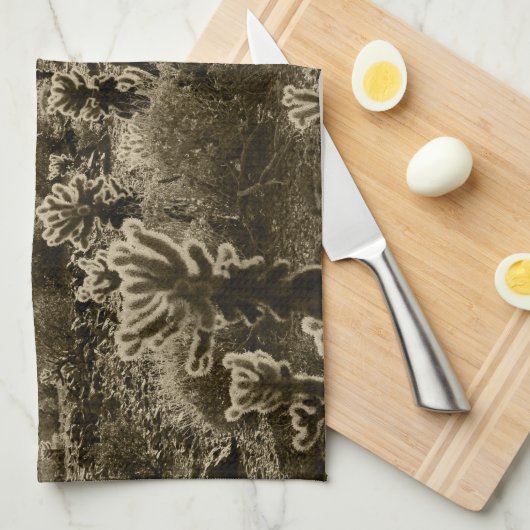 Teddy Bear Cholla Cactus Desert Pflanze Handtuch (Viertel Falte)