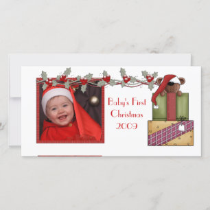Teddy Bear Christmas Card Feiertagskarte