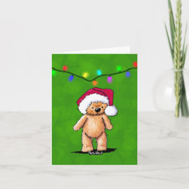 Teddy Bear Christmas Cards Feiertagskarte