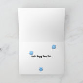 Teddy Bear Christmas Feiertagskarte (Innenseite)