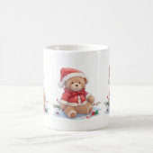 Teddy Bear Christmas Kaffeetasse (Mittel)