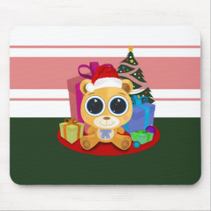 Teddy Bear - Christmas Mousepad