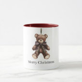 Teddy Bear Christmas Tasse (Zentrum)