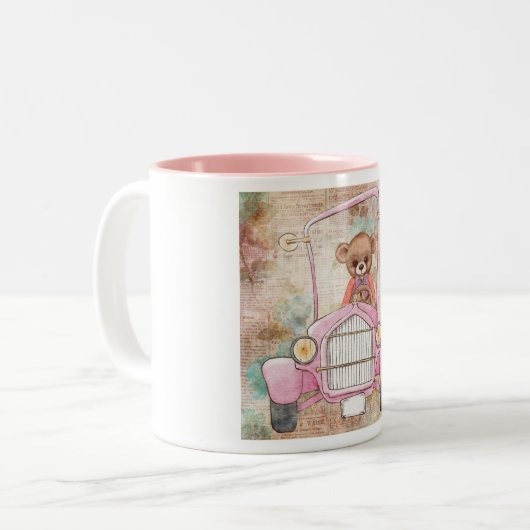 Teddy Bear Coffee Tasse (Vorderseite Links)
