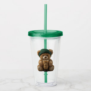 Teddy Bear Cold Brew Acryltrinkbecher