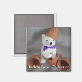 Teddy Bear Collector Magnet (Vorderseite/Rückseite)