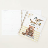 Teddy bear cute school planner with honey pot planer (Anzeige)