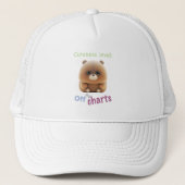 Teddy Bear Cuteness Level Niedlich Adortable Funny Truckerkappe (Vorderseite)