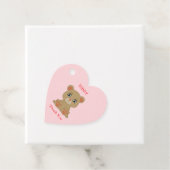 Teddy bear danke geschenkanhänger (Beispiel)