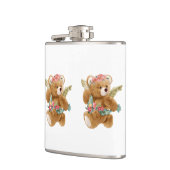 Teddy Bear Day - Feiern Sie die Cuddles und den Ko Flachmann (Links)