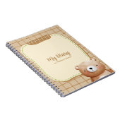 Teddy Bear Diary Notizblock (Rechte Seite)