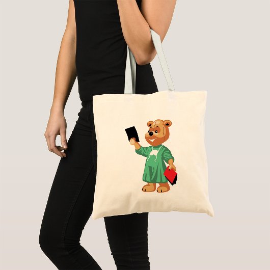 Teddy Bear Doctor Tote Bag Tragetasche