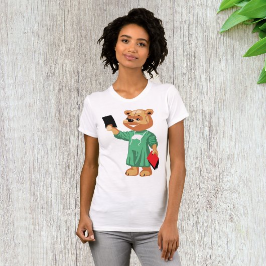 Teddy Bear Doctor Womens T - Shirt
