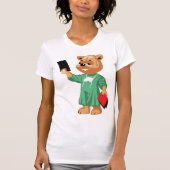 Teddy Bear Doctor Womens T - Shirt (Vorderseite)