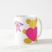 TEDDY BEAR DRUCTED Classic Tasse (VorderseiteRechts)