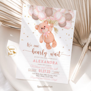 Teddy Bear Einladung Baby Dusche Einladung