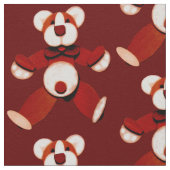 Teddy Bear Fabric Festive Bärenstoffe Stoff (Nahaufnahme)