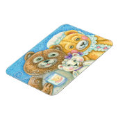 TEDDY BEAR FAMILY MAGNET *Anpassen (Linke Seite)