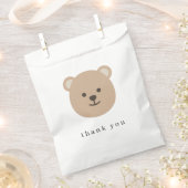 Teddy Bear Favor Bag Geschenktütchen (Ausgeschnitten)