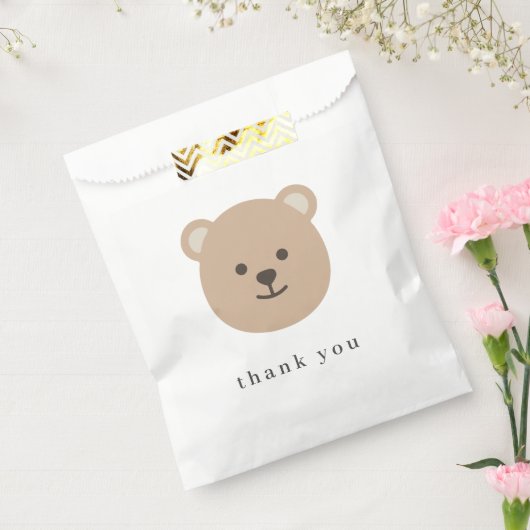 Teddy Bear Favor Bag Geschenktütchen (Versiegelt)