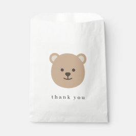 Teddy Bear Favor Bag Geschenktütchen