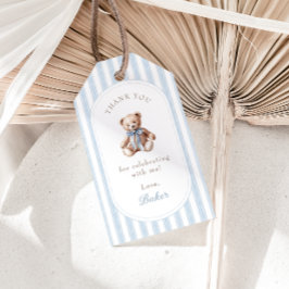 Teddy Bear Favor Tags Geschenkanhänger