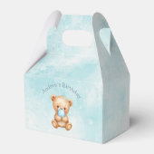 Teddy Bear Fevor Box, Custom Text & Foto Geschenkschachtel (Rückseite)