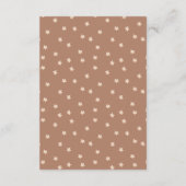 Teddy Bear First Birthday Party Dankeskarte (Rückseite)