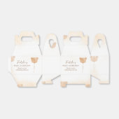 Teddy Bear First Birthday Party Fevor Box Geschenkschachtel (Ungefaltet)