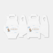 Teddy Bear First Birthday Party Fevor Box Geschenkschachtel (Ungefaltet)