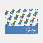 Teddy Bear Fleecedecke (Vorderseite (Horizontal))