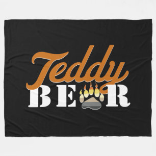 Teddy Bear Fleecedecke