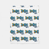 Teddy Bear Fleecedecke (Vorderseite)