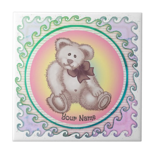 Teddy Bear Fliese (Vorderseite)