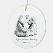Teddy Bear Foto Ornament HAMbyWG (Links)
