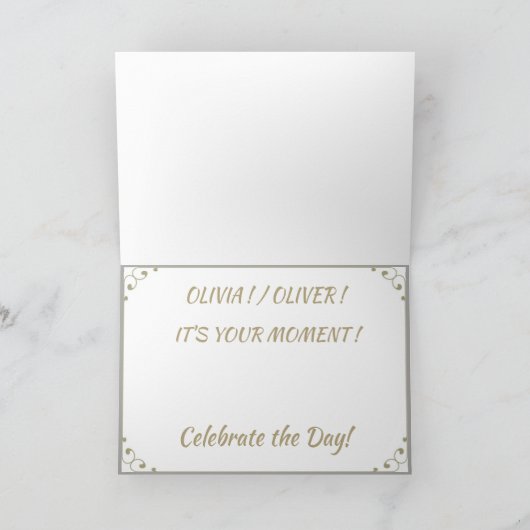 TEDDY BEAR FRIENDS KARTE (Innenseite)