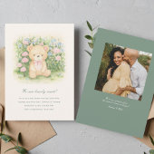 Teddy Bear Garden Classic Baby Shower Einladung