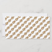 Teddy Bear Geburtstag Danke Ihnen Foto Card Kinder (Rückseite)