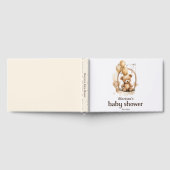 Teddy Bear Gender Neutral Baby Dusche Gästebuch (Voll)