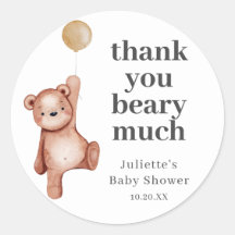 Teddy Bear Gender Neutral Baby Dusche