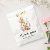 Teddy Bear Gender Neutral Baby Dusche Vielen Dank Geschenktütchen (Versiegelt)
