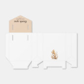 Teddy Bear Gender Neutral Baby Shower Fevor Box Geschenkschachtel (Ungefaltet)