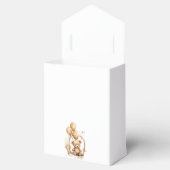 Teddy Bear Gender Neutral Baby Shower Fevor Box Geschenkschachtel (Geöffnet)