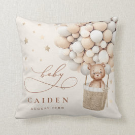 Teddy Bear Gender Neutral Baby Shower Kinderzimmer Kissen