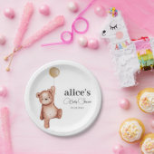 Teddy Bear Gender Neutral Baby Shower Paper Teller (Party)