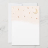 Teddy Bear Gender Neutral Balloon Baby Dusche Einladung (Rückseite)