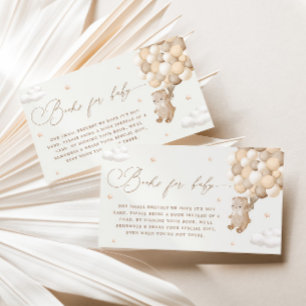 Teddy Bear Gender Neutral Book Request Begleitkarte