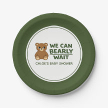 Teddy Bear Gender Neutral Minimalist Baby Shower