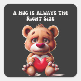 Teddy Bear Geschenke für jeden Anlass Quadratischer Aufkleber